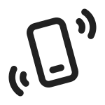 Phone Shake SVG Icon